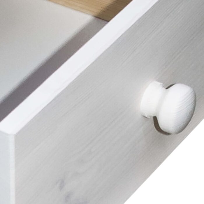 Table de chevet 43x34x40 cm Bois de pin solide – Image 4