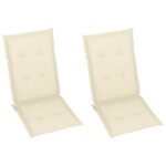 Chaise à bascule avec coussin Bambou – Image 4