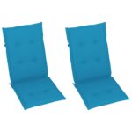 Chaise à bascule avec coussin Bambou – Image 4