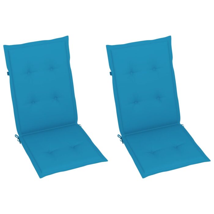 Chaise à bascule avec coussin Bambou – Image 4