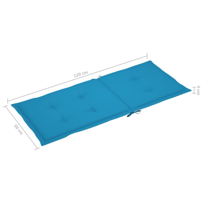 Chaise à bascule avec coussin Bambou – Image 8