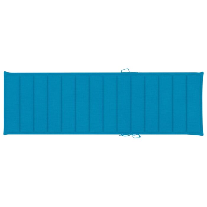 Chaise longue pour 2 personnes avec coussins Bambou – Image 12
