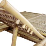 Chaise longue pour 2 personnes avec coussins Bambou – Image 5