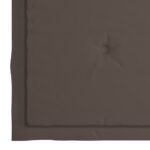 Chaises pliables d'extérieur lot de 4 et coussins Bois d'acacia – Image 7