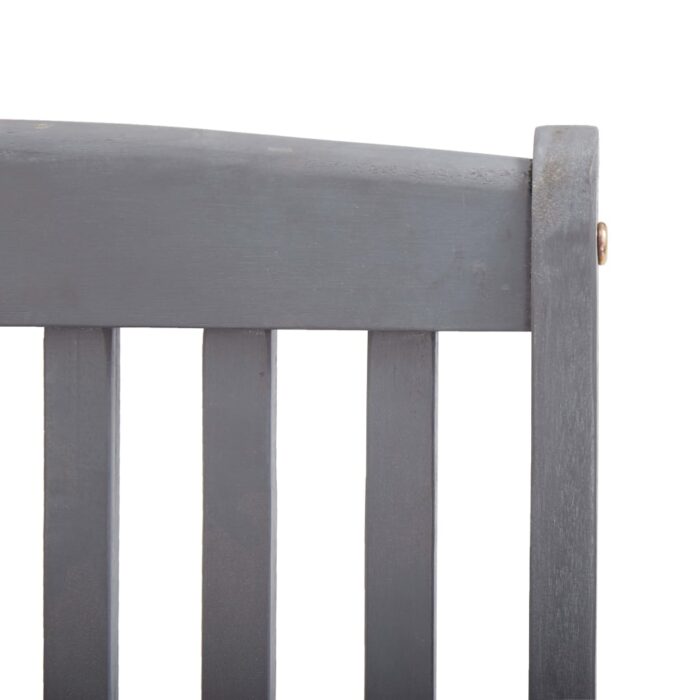 Chaises pliables d'extérieur lot de 4 et coussins Bois d'acacia – Image 7