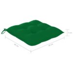 Chaises pliables d'extérieur lot de 2 et coussins Bois d'acacia – Image 9