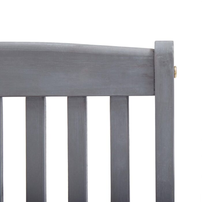 Chaises pliables d'extérieur lot de 2 et coussins Bois d'acacia – Image 5