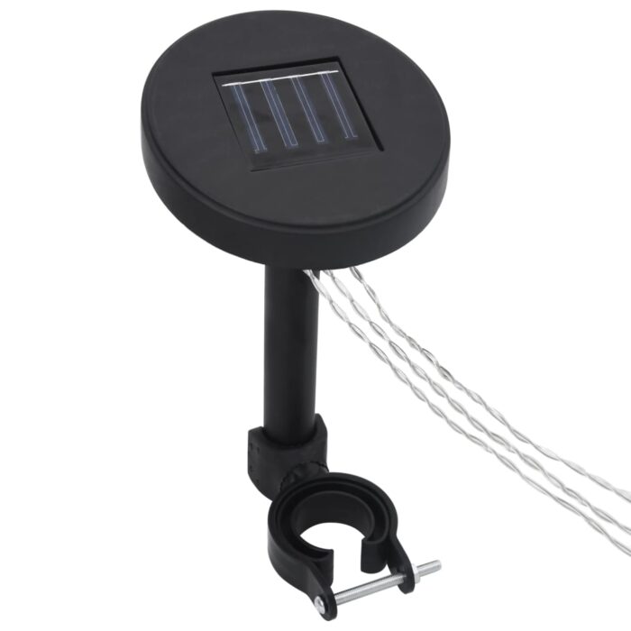Guirlande lumineuse à LED avec panneau solaire pour belvédère – Image 1
