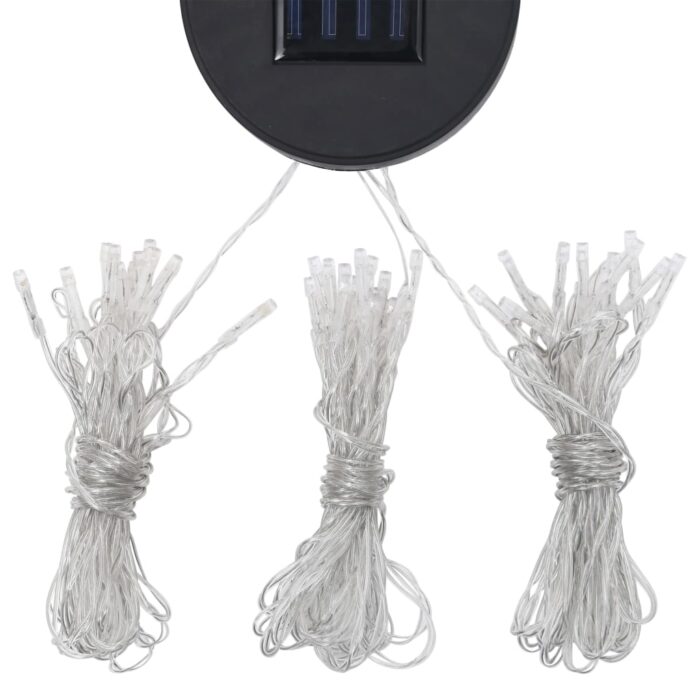 Guirlande lumineuse à LED avec panneau solaire pour belvédère – Image 3
