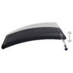 Panneaux de chauffage solaire de piscine courbés 2 pcs 110x65cm – Image 5