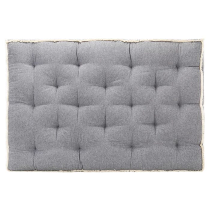 Coussin de canapé palette Anthracite 120x80x10 cm – Image 1