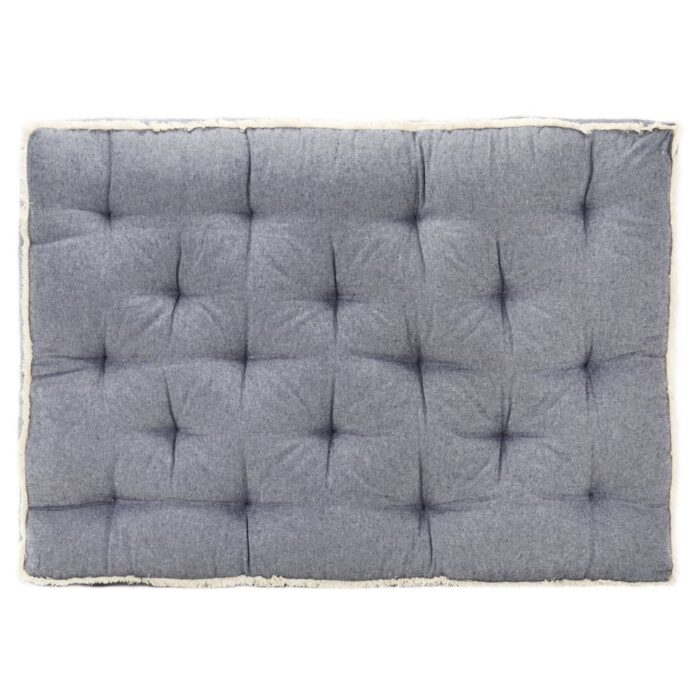 Coussin de canapé palette Bleu 120x80x10 cm – Image 1