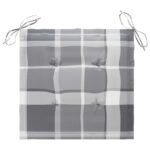 Chaises pliables d'extérieur lot de 6 et coussins Bois d'acacia – Image 11