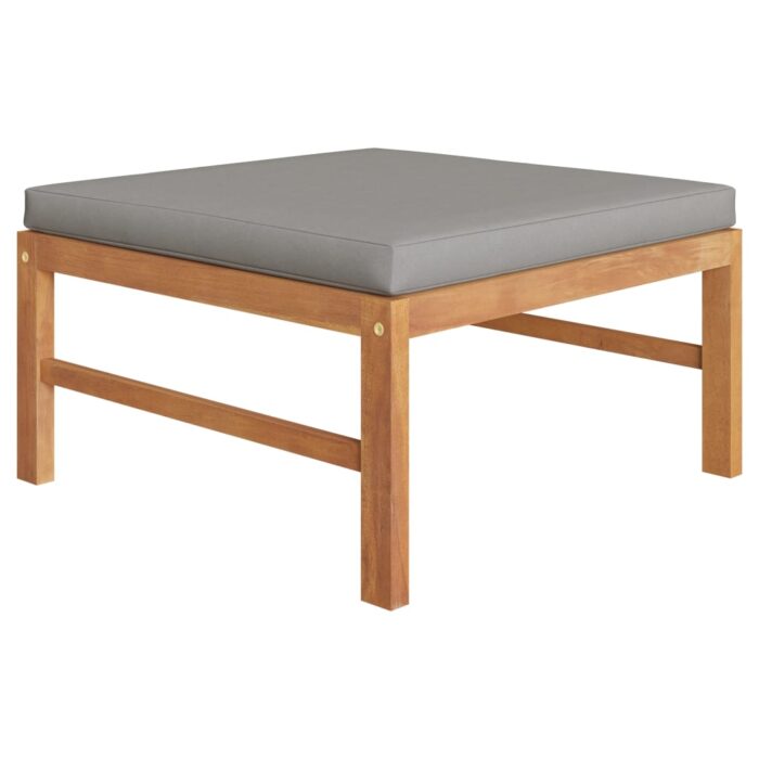 VXL8720286300206_g_en_hd_3.jpg Salon de jardin 3 pcs avec coussins gris foncé Bois de teck – Image 3