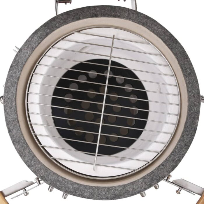 Barbecue à fumoir Kamado Céramique 81 cm – Image 6