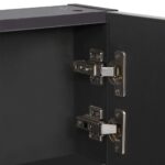 Armoire de salle de bain à miroir LED 89x14x62 cm – Image 4