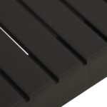 Table de salon de jardin Plastique Gris – Image 3