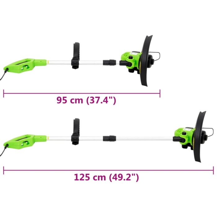 Coupe-herbe électrique à perche télescopique 29 cm 550 W – Image 8