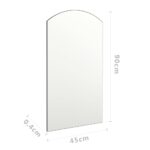 Miroir 90x45 cm Verre – Image 4