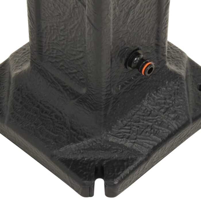 Réservoir de jardin avec robinet Anthracite Aspect de pierre – Image 4