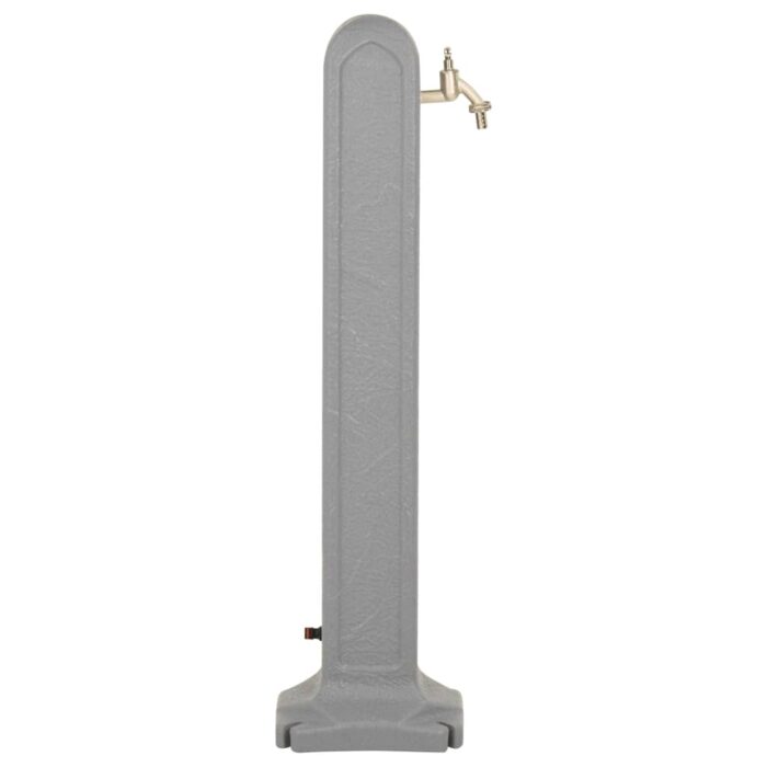 Réservoir de jardin avec robinet Gris clair Aspect de pierre – Image 2