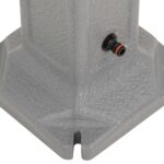 Réservoir de jardin avec robinet Gris clair Aspect de pierre – Image 3