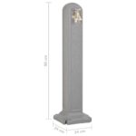 Réservoir de jardin avec robinet Gris clair Aspect de pierre – Image 5