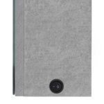 Armoire de salle de bain à miroir LED gris béton 50x13x70 cm – Image 4
