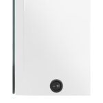 Armoire de salle de bain à miroir LED Blanc brillant 50x13x70cm – Image 4