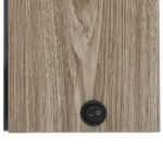 Armoire de salle de bain à miroir LED 89x14x62 cm chêne – Image 4