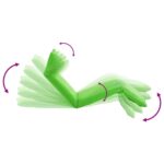 Chaise longue pliable Tissu Oxford Vert – Image 5