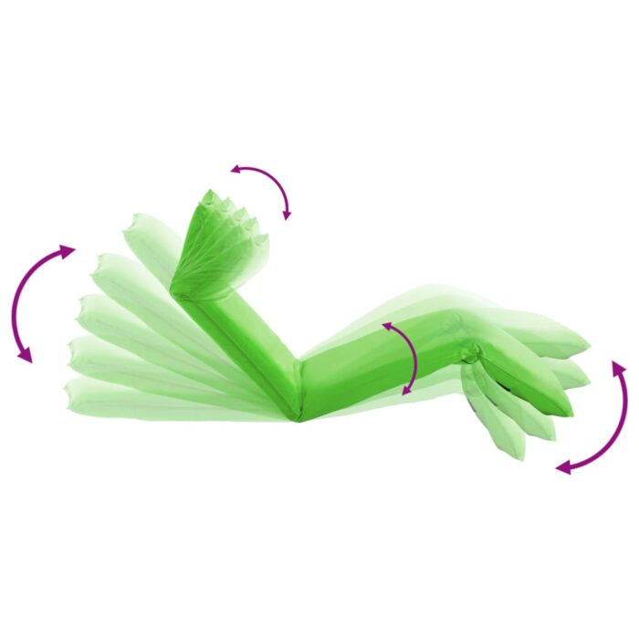 Chaise longue pliable Tissu Oxford Vert – Image 5