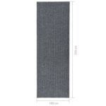Tapis 100x350 cm Gris – Image 6