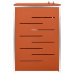 Abri pour deux poubelles 138x77,5x112,5 cm Inox – Image 6