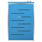 Abri pour deux poubelles 138x77,5x112,5 cm Inox – Image 7