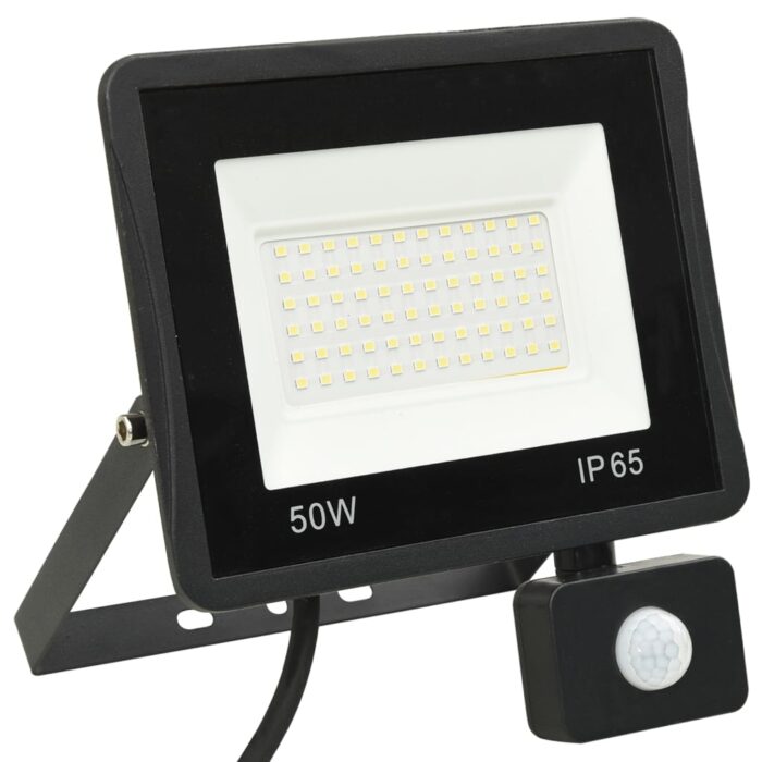Projecteur à LED avec capteur 50 W Blanc chaud – Image 2