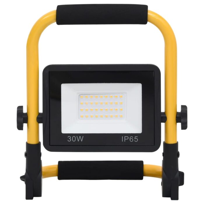 Projecteur à LED avec poignée 30 W Blanc chaud – Image 2