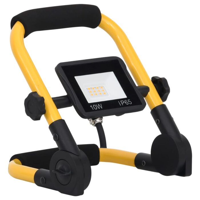 Projecteur à LED avec poignée 10 W Blanc froid – Image 2
