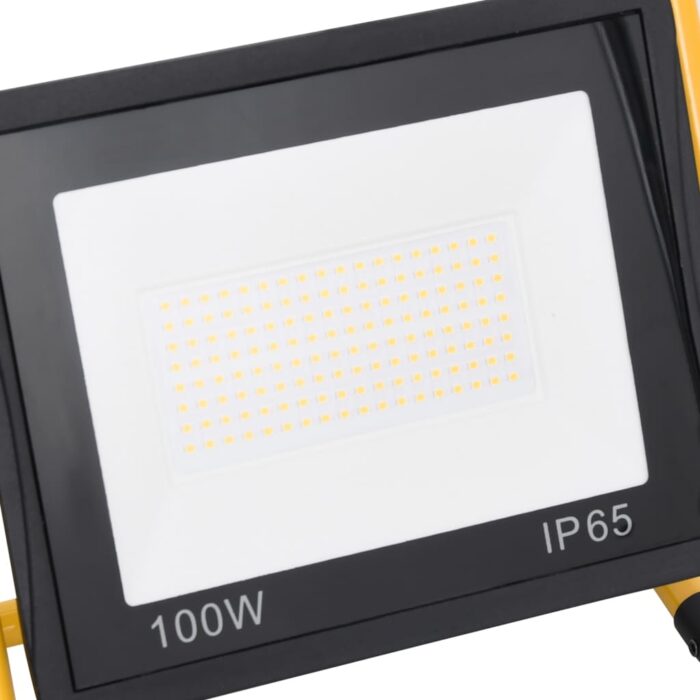 Projecteur à LED avec poignée 100 W Blanc froid – Image 8