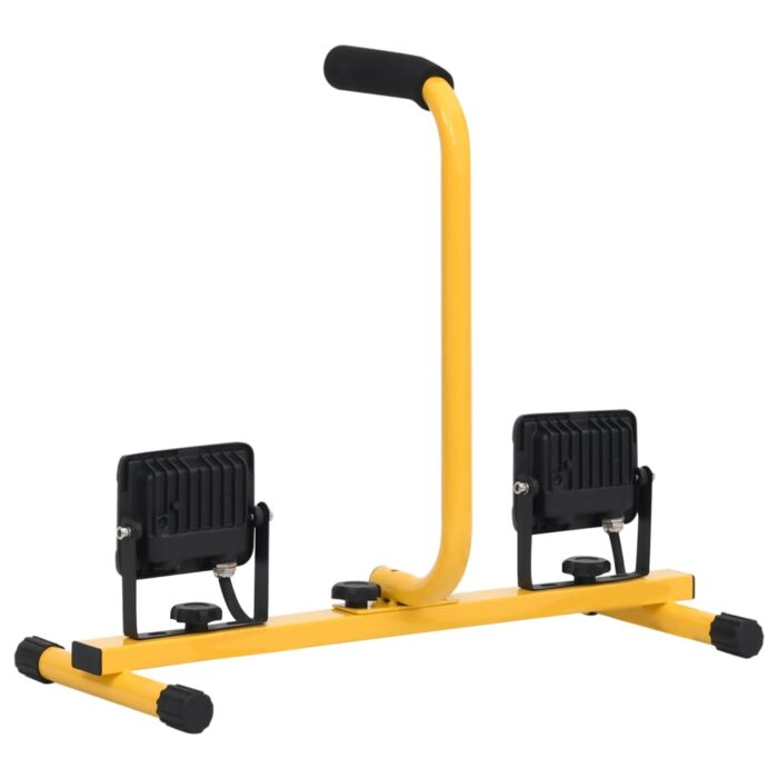 Projecteur à LED avec poignée 2x10 W Blanc chaud – Image 5