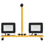 Projecteur à LED avec poignée 2x30 W Blanc chaud – Image 4