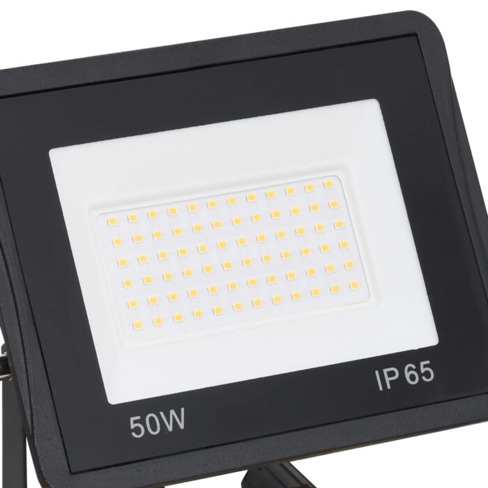 Projecteur à LED avec poignée 2x50 W Blanc chaud – Image 7