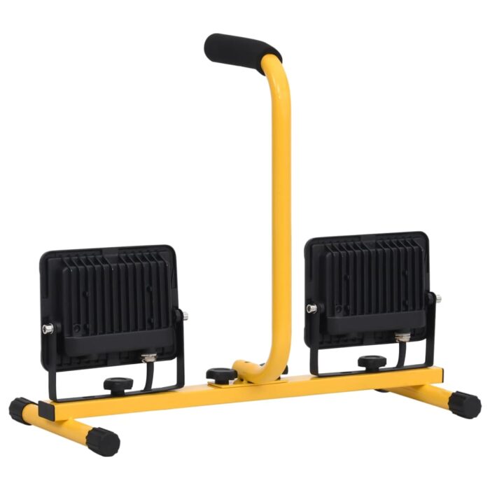 Projecteur à LED avec poignée 2x30 W Blanc froid – Image 6