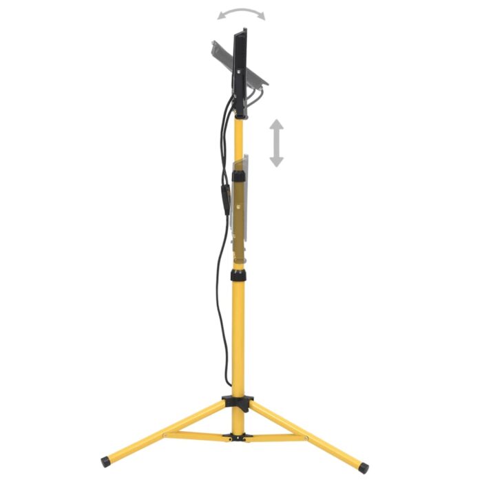 Projecteur à LED avec trépied 2x100 W Blanc chaud – Image 2