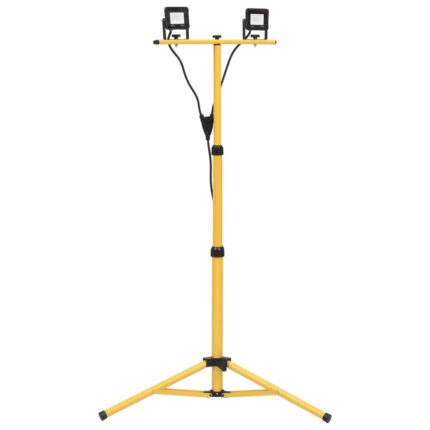 Projecteur à LED avec trépied 2x10 W Blanc froid