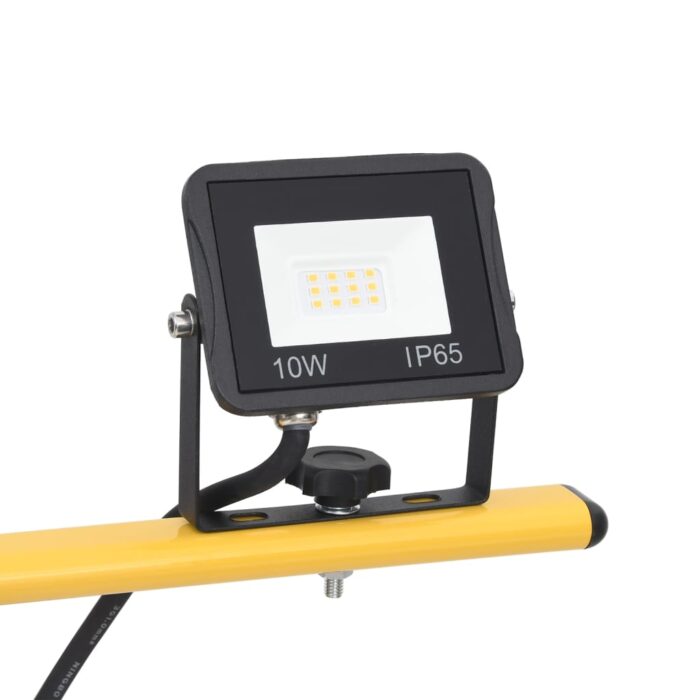 Projecteur à LED avec trépied 2x10 W Blanc froid – Image 3
