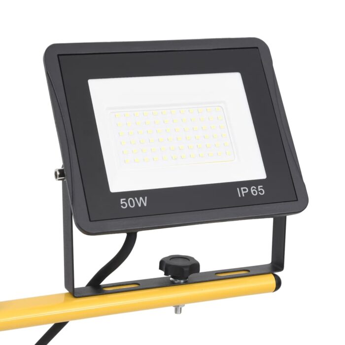 Projecteur à LED avec trépied 2x50 W Blanc froid – Image 3