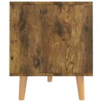 Meuble TV chêne fumé 90x40x48,5 cm bois d'ingénierie – Image 4