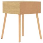 Table de chevet Chêne sonoma 40x40x56 cm Bois d'ingénierie – Image 3