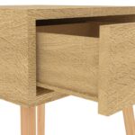 Table de chevet Chêne sonoma 40x40x56 cm Bois d'ingénierie – Image 6